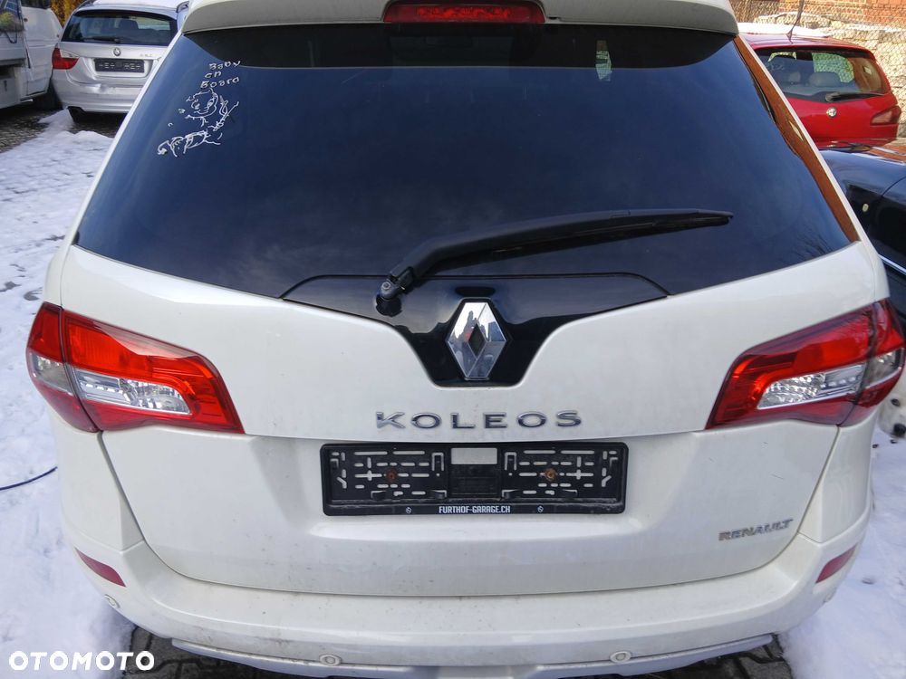 Burta Klapa Tył Renault Koleos 2010 biała TEQXA - 2