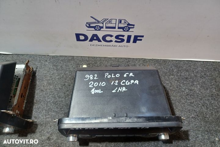 Radio cd 5M0035156B Volkswagen VW Polo 5 6R [2009 - 2015] Hatchback 5 - 2