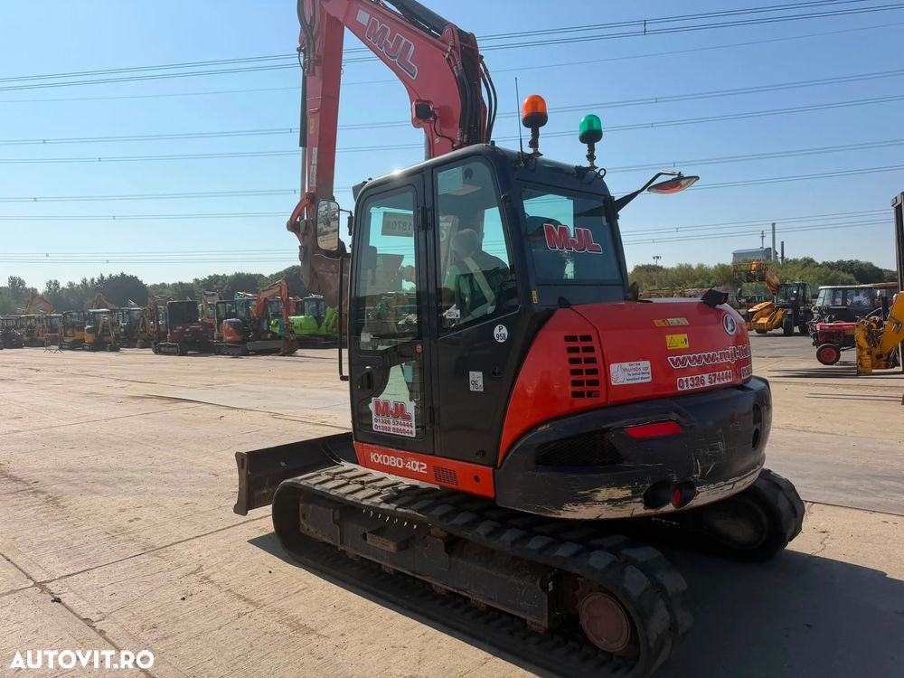 Kubota KX 080 -4 A2  Excavator pe senile - 4