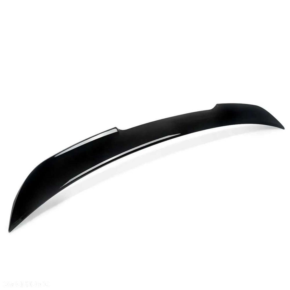 Spoiler Lotka BMW E60 Dokładka Tylna Klapy Bagażnika Czarny Połysk - 9