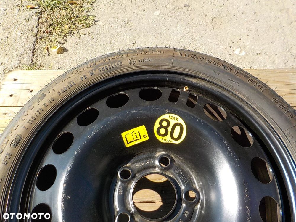 DOJAZDÓWKA OPEL ZAFIRA B II ASTRA III H 5X110 R16 - 8