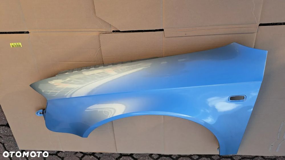 Błotnik AUDI A4 B7 LY5J (Liquidblau jasny niebieski metalik) lewy przód do modeli sedan kombi od 2004 do 2007 - 3
