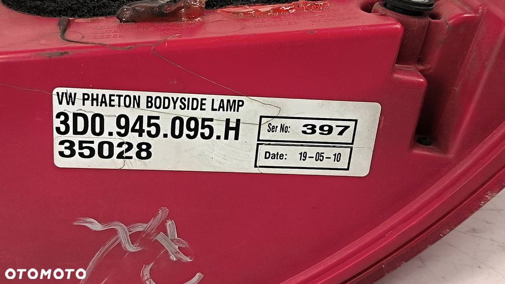 LAMPA LEWA TYŁ VOLKSWAGEN PHAETON 3D0945095H - 6