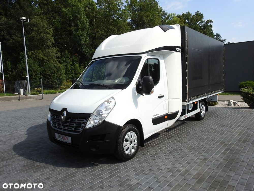 Renault MASTER PLANDEKA 8 PALET TEMPOMAT KLIMATYZACJA  170KM - 7