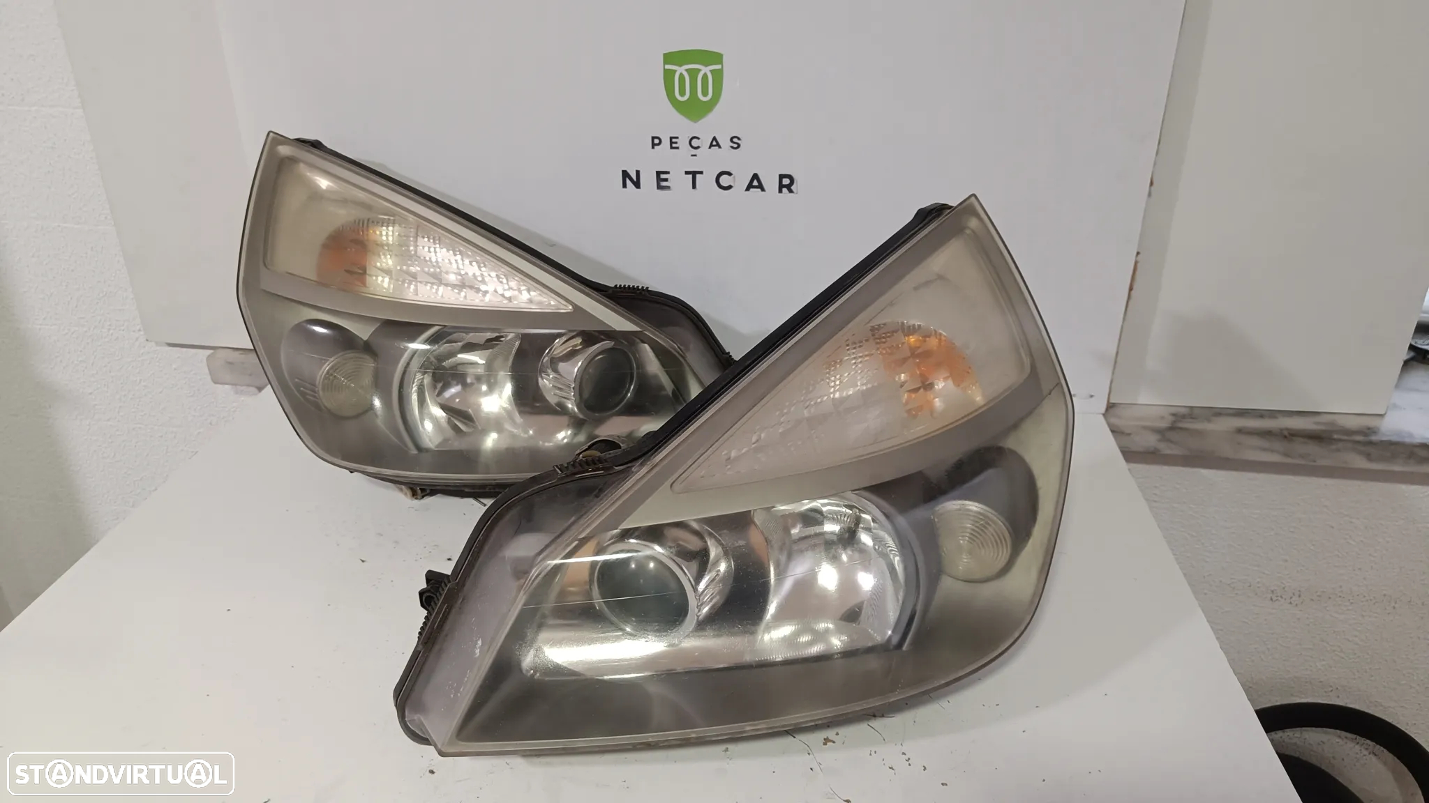 Farol óptica Renault espace 2008 xenon - 2