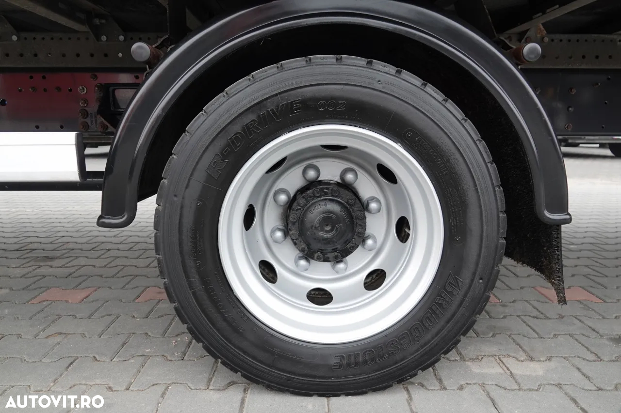 MAN EUROCARGO / 12. 190 / PERDEA - 8,5 m / SOLO / RIDIFICĂTOR / CONTRACTUL DE SERVICE POST / EURO 6 - 20