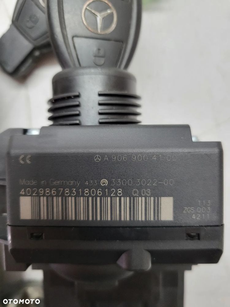 MERCEDES SPRINTER W906 ZESTAW STARTOWY STEROWNIK STACYJKA A6519000700 A9069004100 - 3