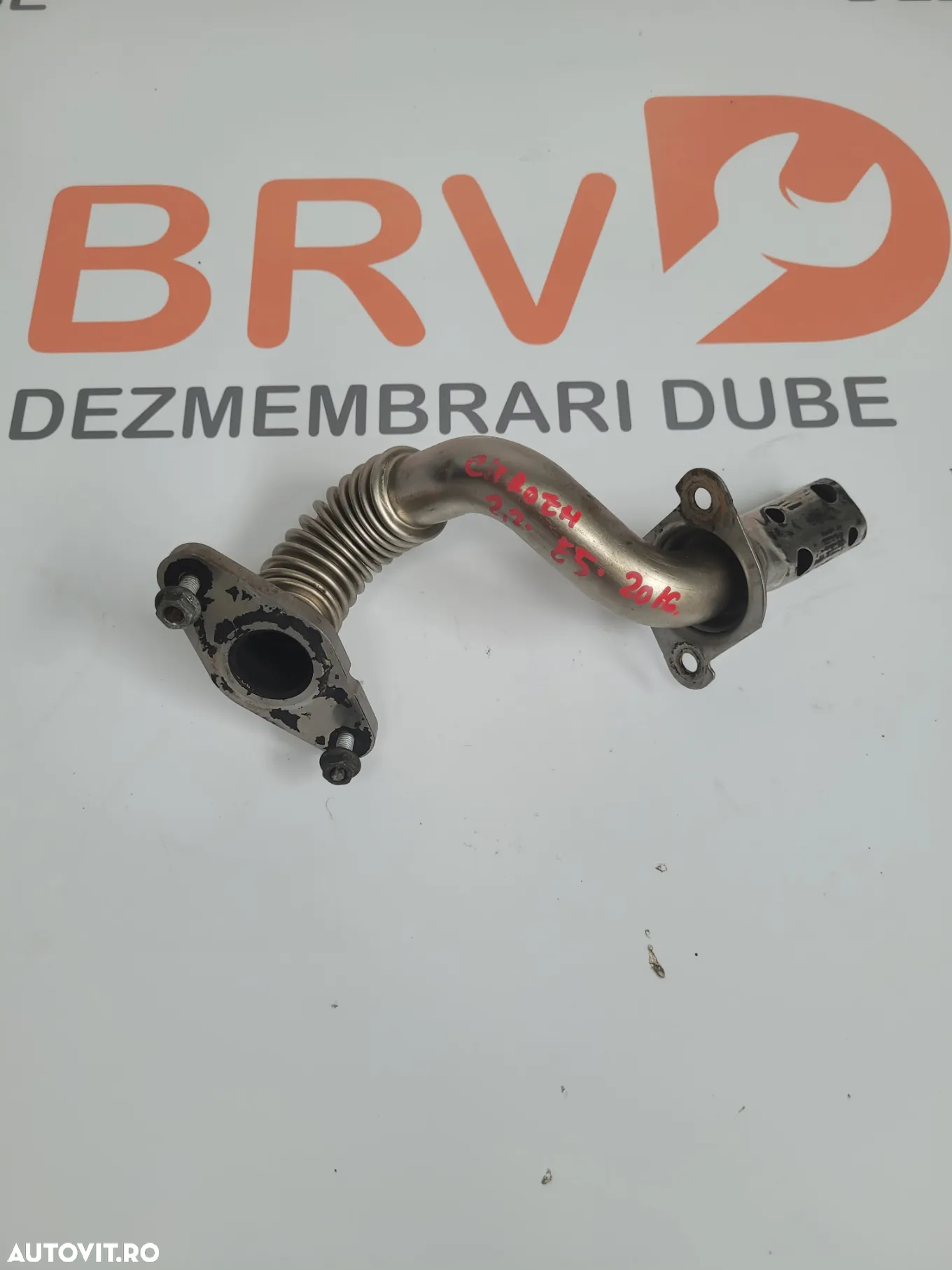 Teava egr pentru Peugeot Boxer / Citroen Jumper / Fiat Ducato 2,2 / 2.3 motorizare 125kw-170ps Euro 5 2012-2016 an fabricatie - 2