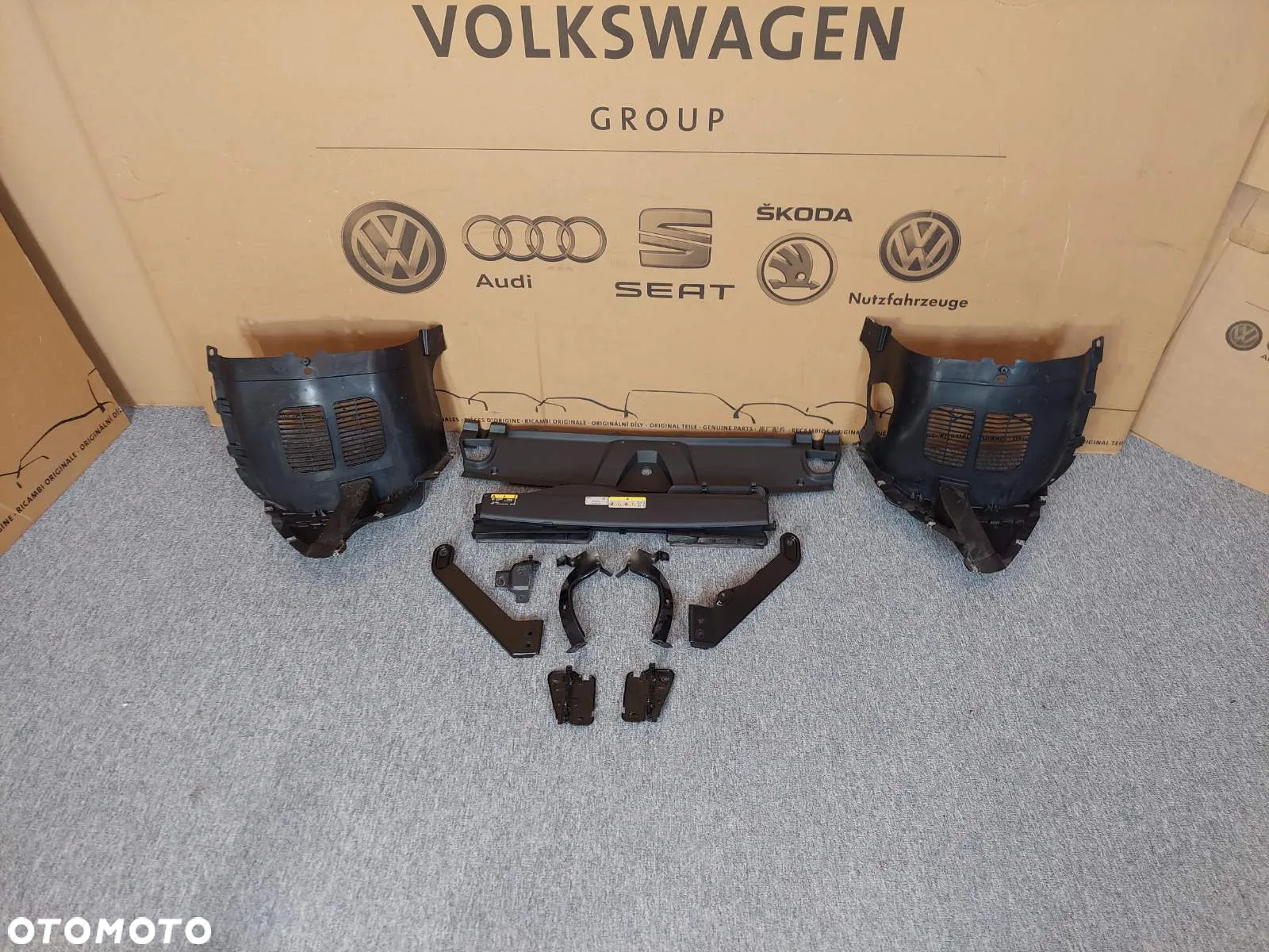 VW ARTEON R Model Lift 2021-2024 Kompletny przod Maska Zderzak Pas Lampy Blotniki - 24