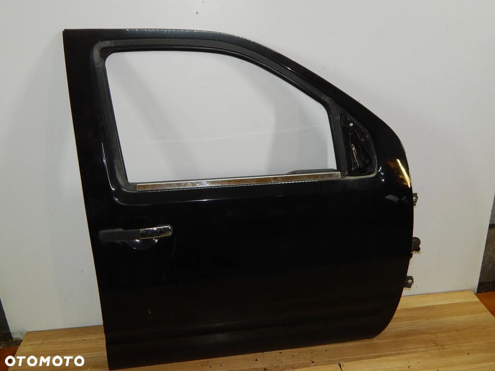Drzwi prawy przód tył Nissan Navara D40 Pathfinder R51 05-14 czarne GN0 Łuków części - 4