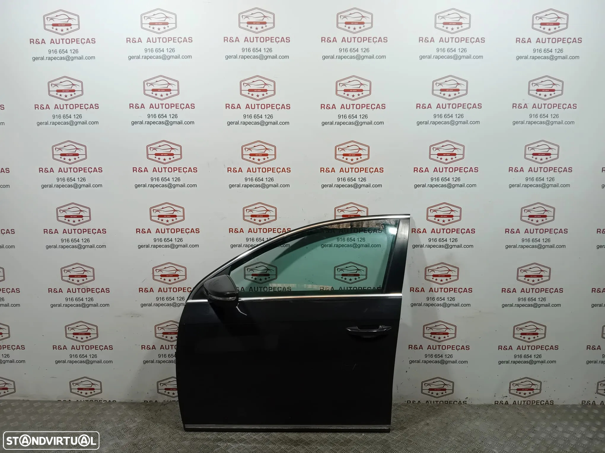 Porta Frente Esquerda VW Passat B7 Original - 5