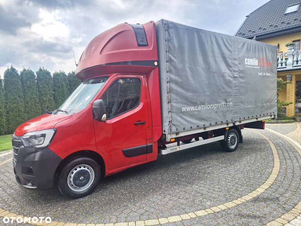 Renault MASTER 2.3 TWIN-CAB (łóżko z tyłu)/PLANDEKA-FIRANKA+10 EP+SALON POLSKA/PIERWSZY WŁAŚCICIEL+GOTOWY DO PRACY O K A Z J A - 13