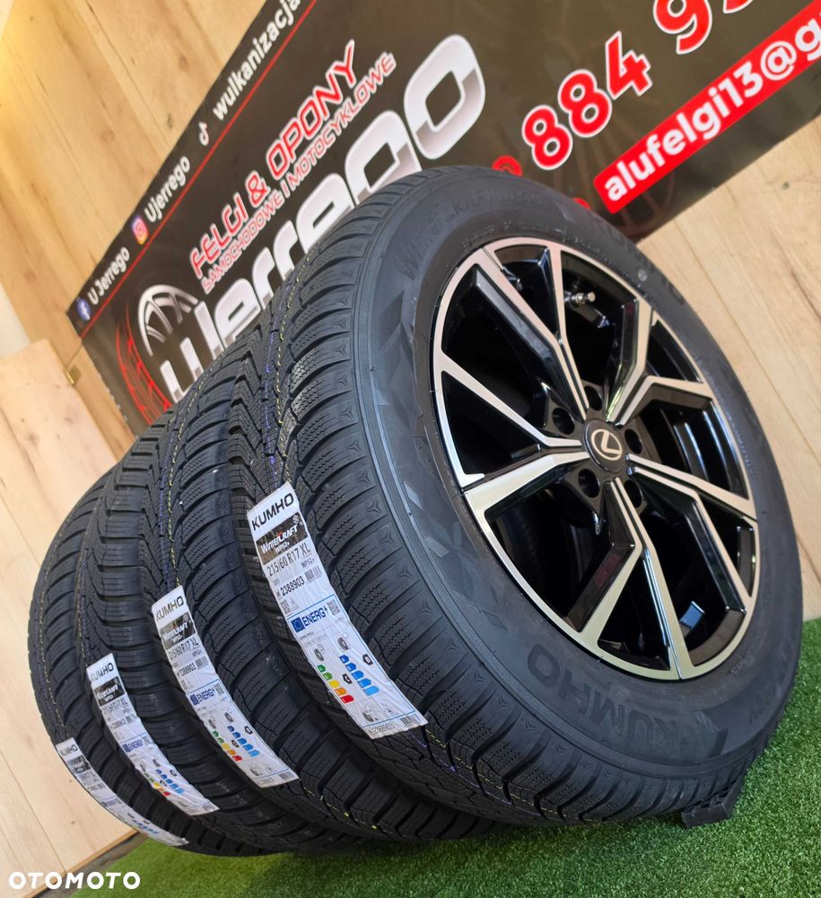 Koła zimowe LEXUS LBX, UX 17x5x114,3 - Kumho WindCraft WP52+ 215/60/R17 + TPMS - 7