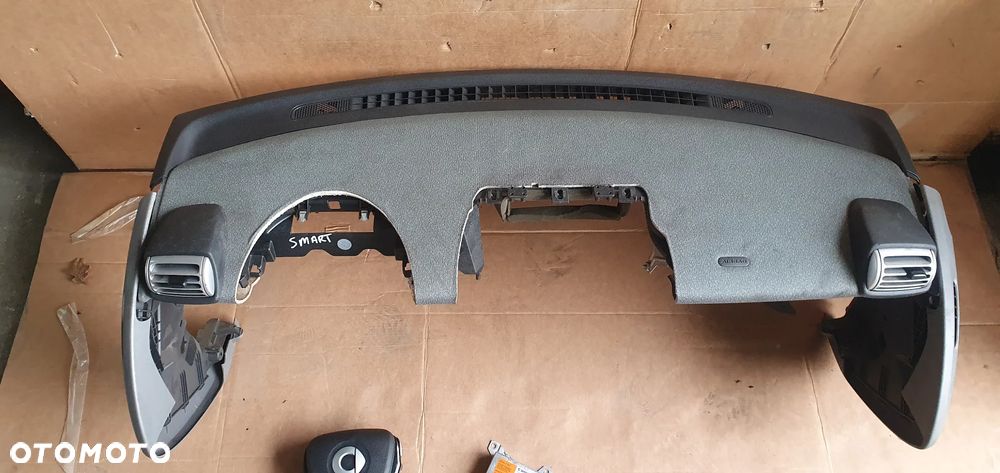 Konsola poduszki pasy AIRBAG sensor zestaw naprawczy Smart Fortwo II 451 - 2