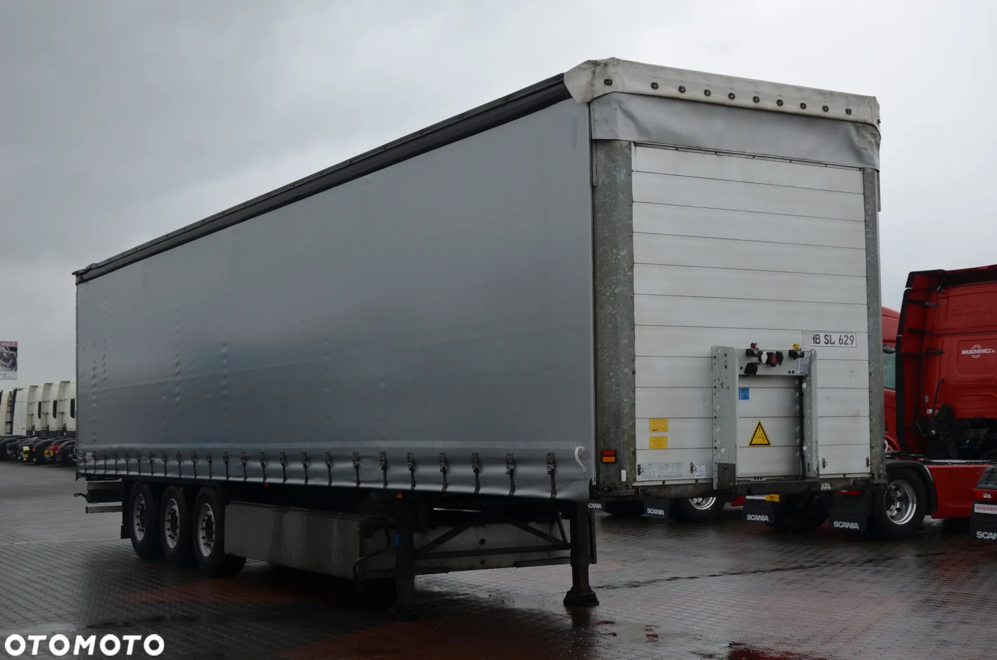 Schmitz Cargobull 09.2018 OŚ PODNOSZONA KOSZ PALETOWY CODE XL OCYNK 5420 - 2