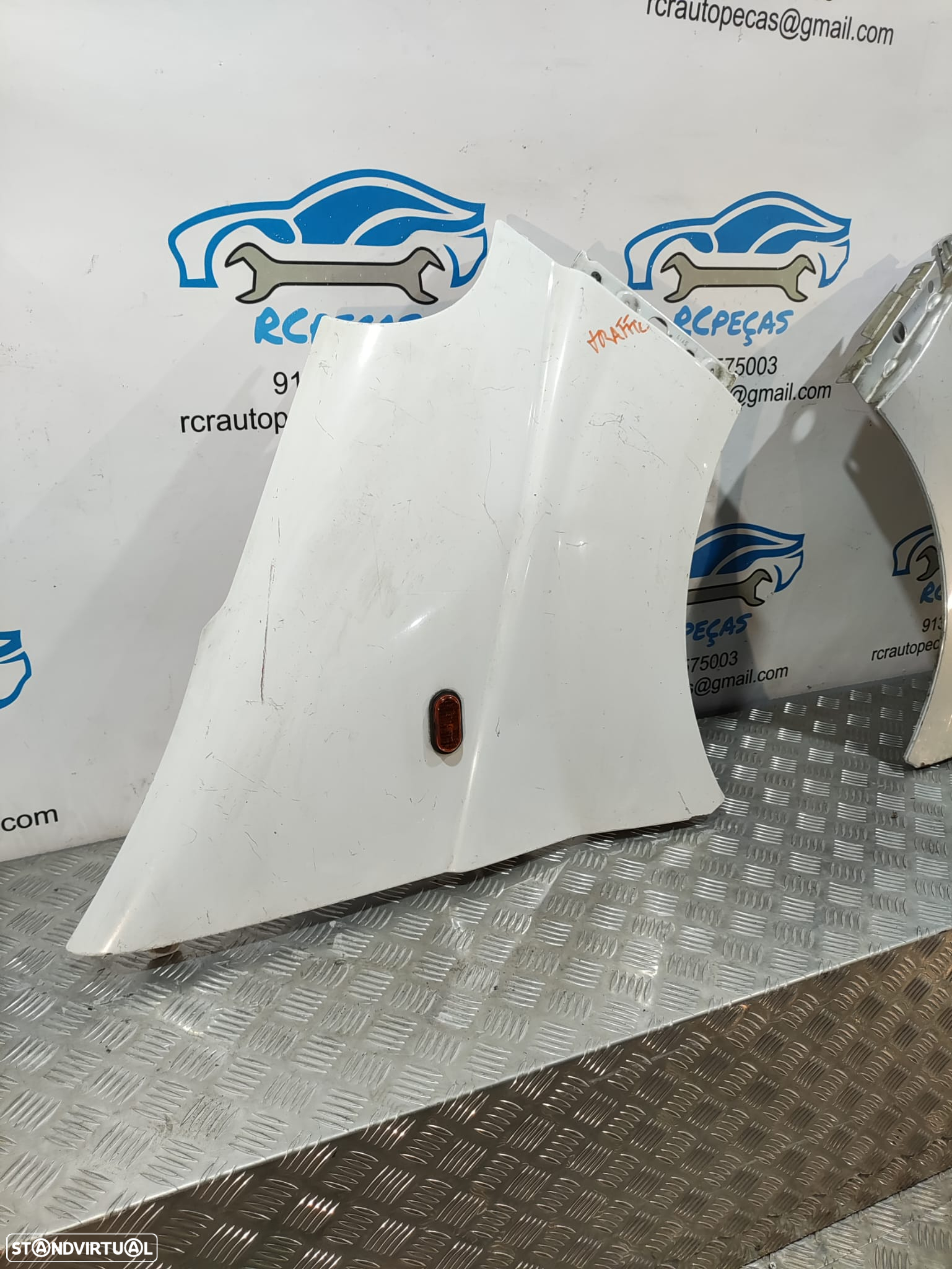 FRENTE COMPLETA OPEL VIVARO A CAPOT PARACHOQUES GUARDA-LAMAS OTICAS RADIADOR VENTILADOR FRENTE FIBRA REFORÇO - 15