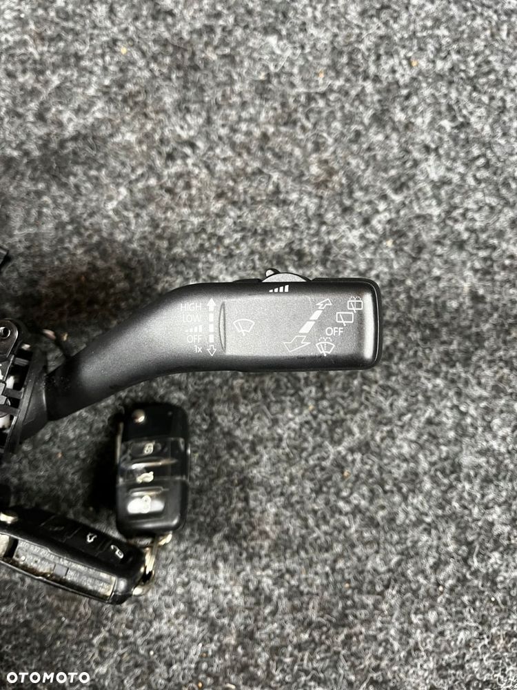 przełącznik zespolony 5K0953521 stacyjka kluczyk 1K0905851B - 3