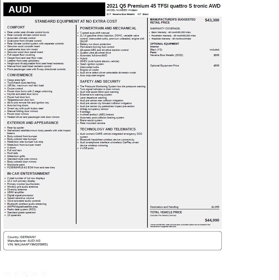 Audi Q5 45 TFSI quattro S tronic - 17