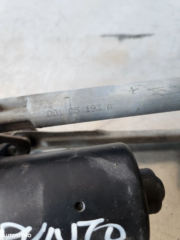 Ansamblu Motoras Stergatoare Stergator Fiat Punto 2 ll An 2003-2004-2005-2006-2007-2008-2009-2010-2 - 6