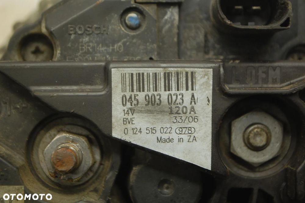 ALTERNATOR 045903023 90A/ 120A 045903023A SEAT IBIZA III 1.4 TDI VW POLO SKODA AUDI - 9