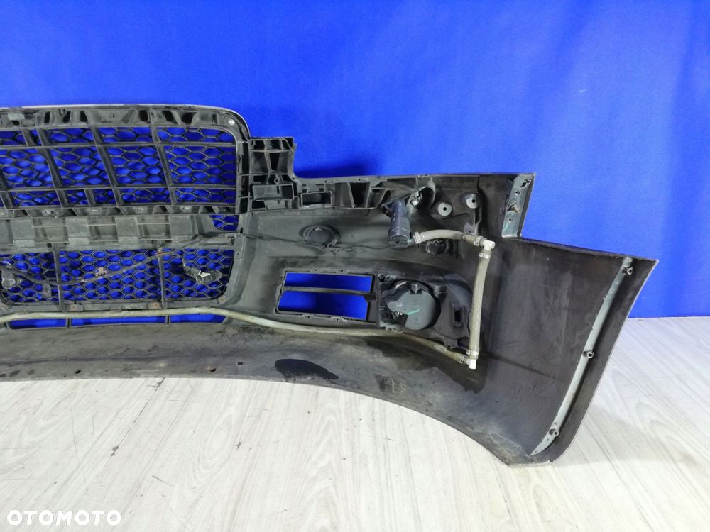 audi a6 c6 s-line lz7s zderzak grill przód 04/08 pdc spryski - 8