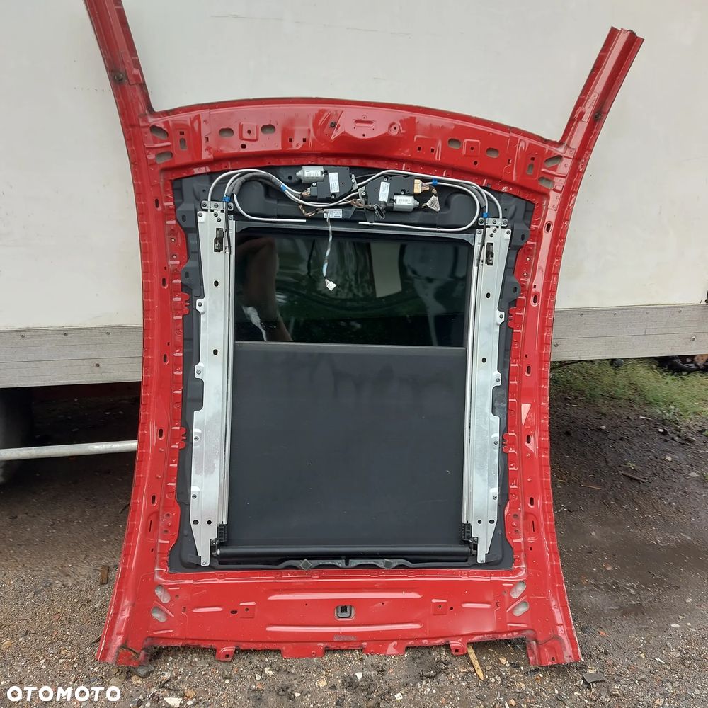 PANORAMADACH DACH KOMPLETNY MERCEDES E W207 COUPE ORYGINAL DEMONTAZ SLUPKI MECHANIZM SILNIK - 11