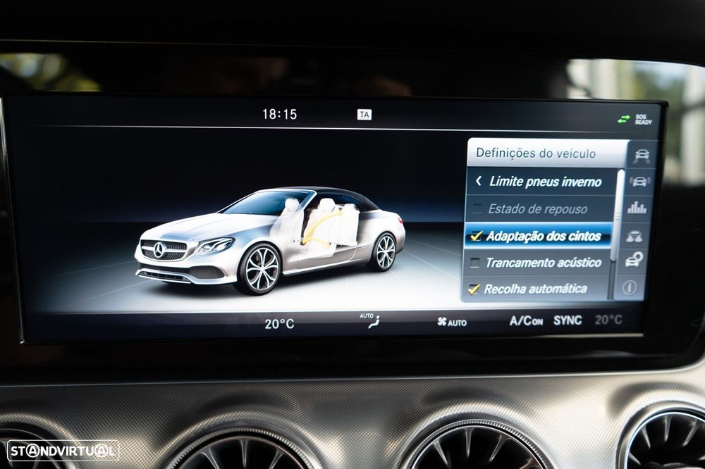 Mercedes-Benz E 220 d Cabrio 9G-Tronic AMG Line - 47