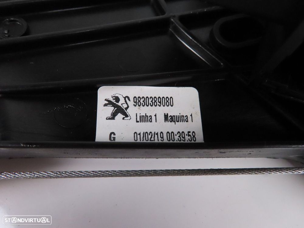 Elevador da Porta com Motor Esquerdo/Trás Usado / Original PEUGEOT 3008 SUV (M_)... - 5