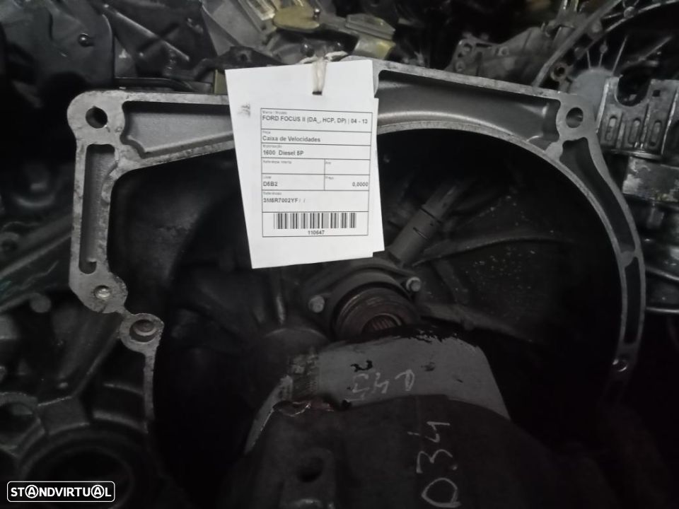 Caixa de velocidades Ford Focus II 1.6 Ref: 3M5R7002YF - 1