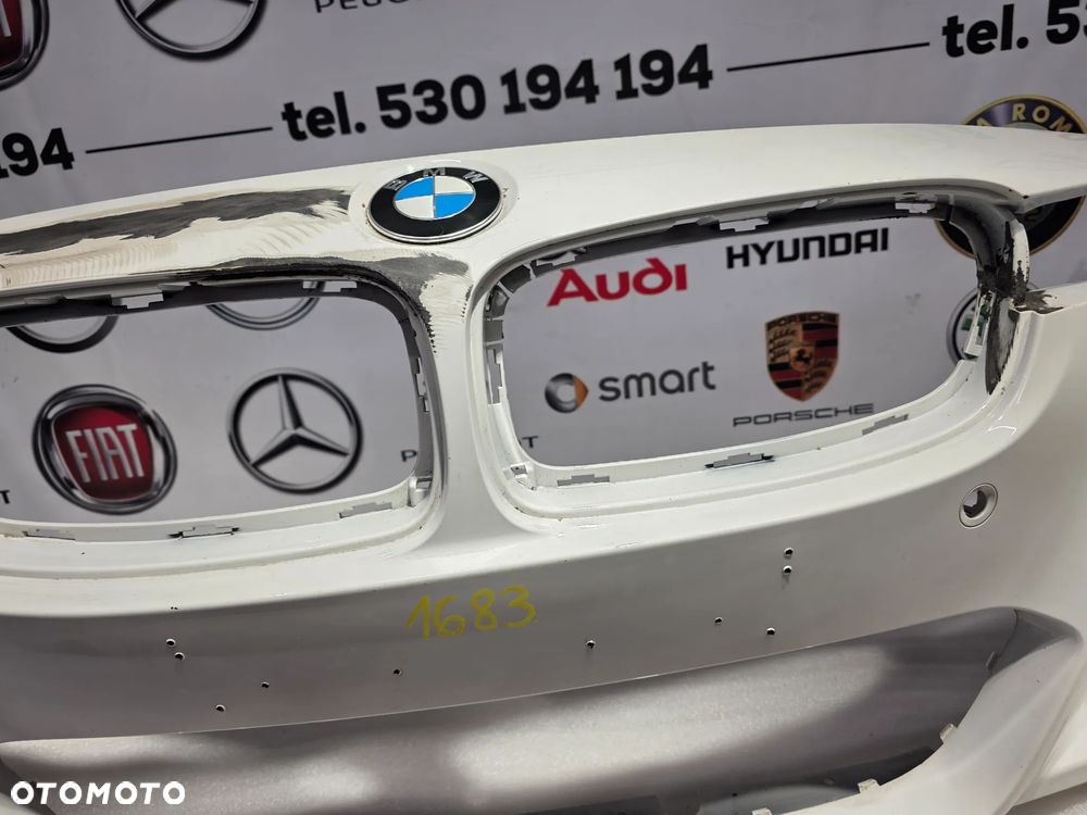 BMW F30 / F31 LIFT M-PAKIET 15- ZDERZAK PRZEDNI PRZÓD BEZ SPRYSKÓW NA 4xPDC , NR 8067873 , NR AUKCJI NZ1683 - 17