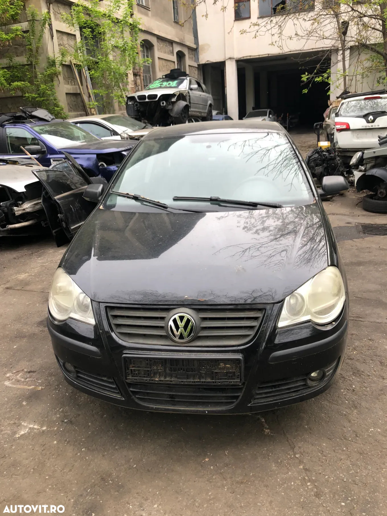 Dezmembrez VW Volkswagen Polo 9N negru 1.2 benzina 2007 - 3