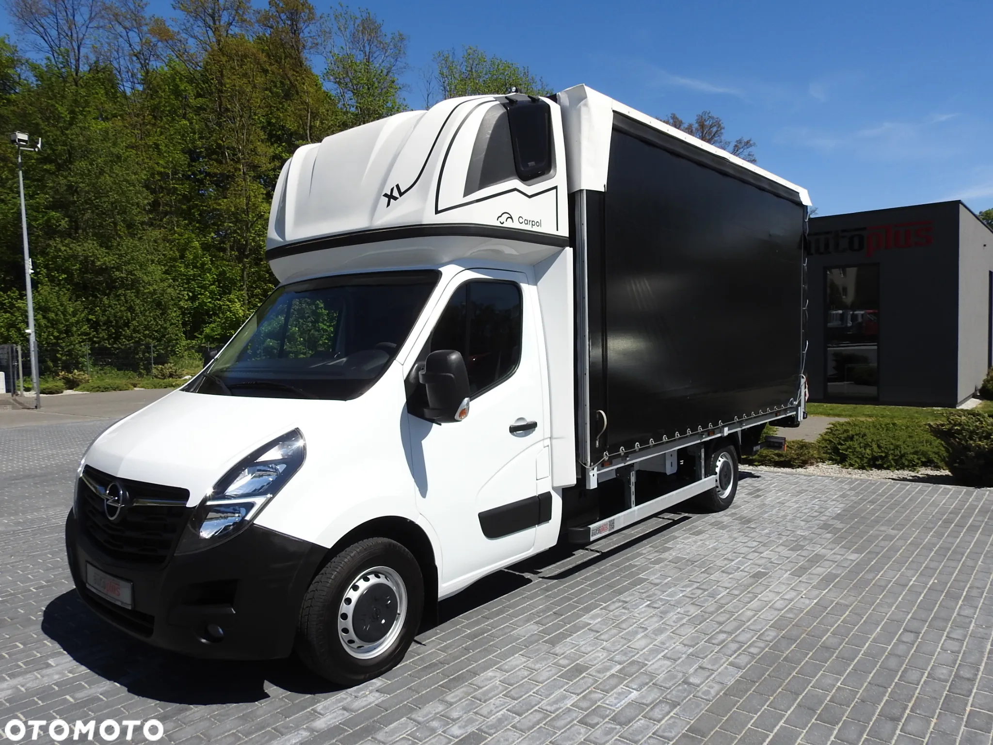 Opel MOVANO PLANDEKA WINDA 9 PALET WEBASTO TEMPOMAT KLIMATYZACJA LEDY PNEUMATYKA 165KM [ 255864 ] - 7