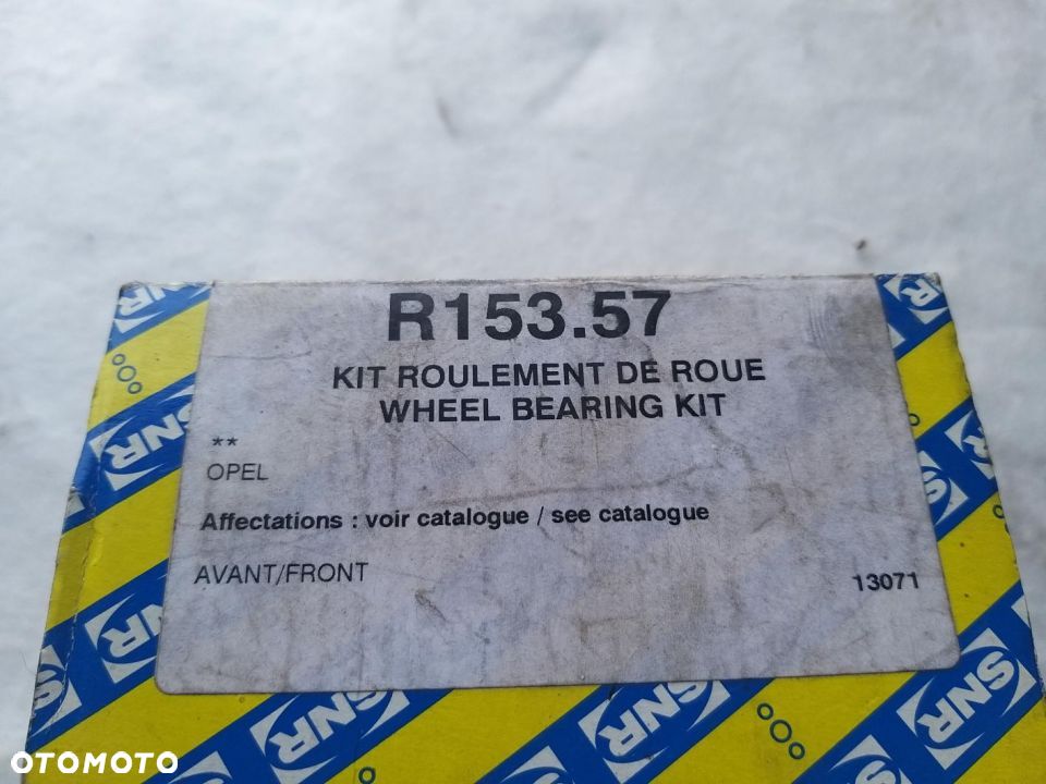 Zestaw łożysk koła przód OPEL ADAM, CORSA D, CORSA E 1.0-1.4LPG 07.06- - 3