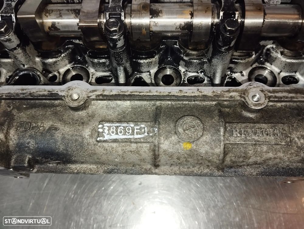 CABEÇA DO MOTOR RENAULT MEGANE II / CLIO II / CLIO III / KANGOO 1.5DCI REF. 3869F1 - 2
