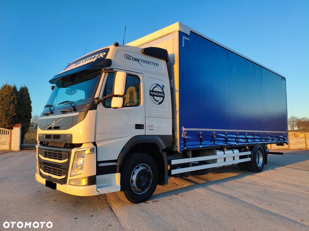 Volvo FM 410 / Firanka / Plandeka 7,70 / 2016 - 17