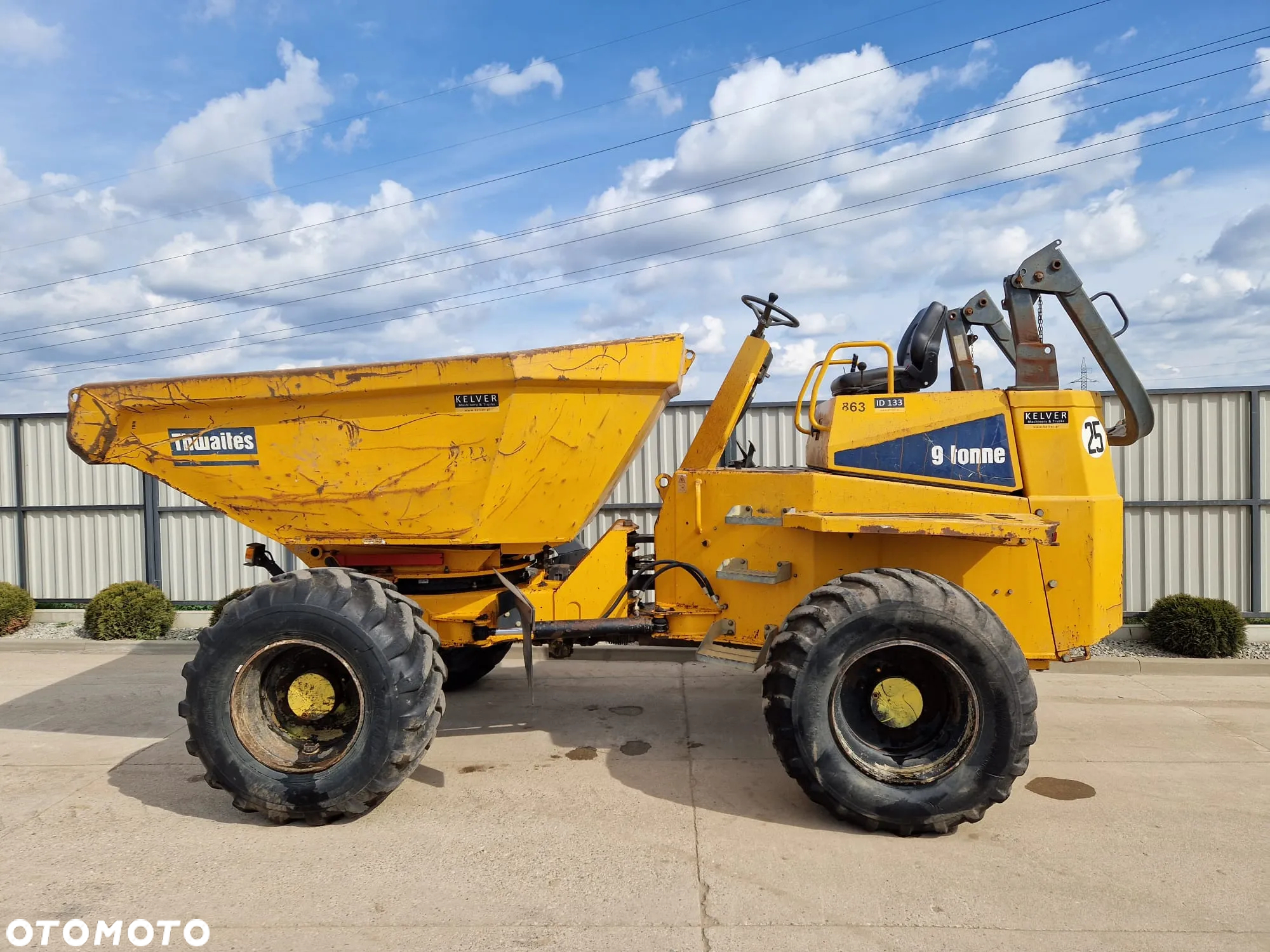Thwaites 9t MACH597 * 2011r. * Hydrostatic * wozidło obrotowe * * - 7
