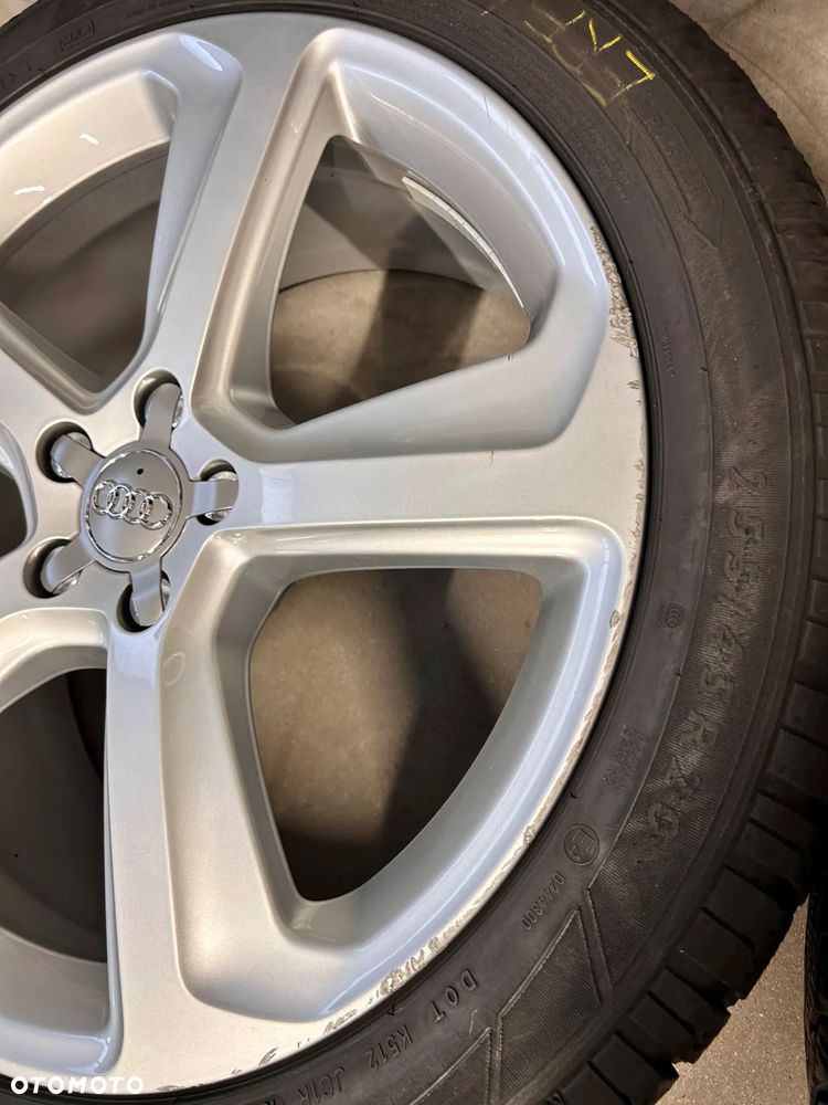4 KOŁA ZIMOWE AUDI Q5 20'' E8,5J  ET33  5x112 DUNLOP 255/45/20  101V SP WINTER SPORT 3D,A0 AUDI: 8R0 601025 CJ - 7