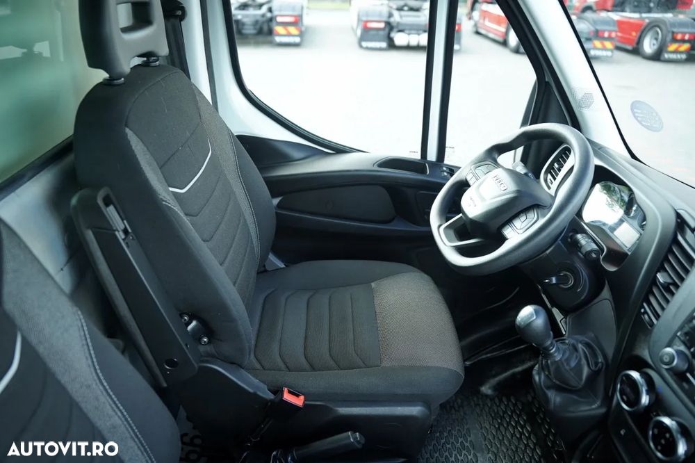 Iveco DAILY 35-160 / CONTAINER - 4,3 M / ELEVATOR SORENSEN - 750 KG / 3 LOCURI / DOUĂ / IMPORTAT / - 25