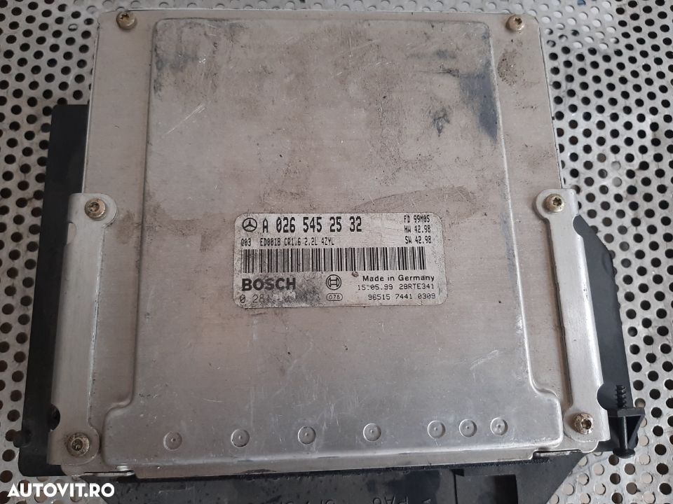 Calculator Motor ECU Mercedes E Class W210 2.2 Cdi Cod A0265452532 - 2