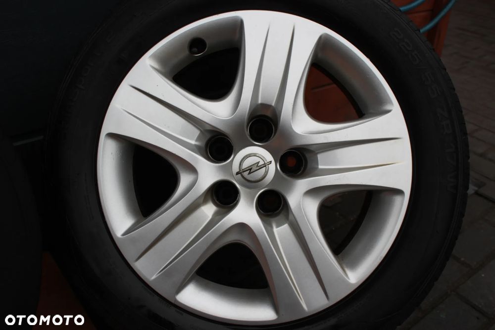 FELGI STALOWE STRUKTURALNE DEKLE OPONY LETNIE OPEL INSIGNIA 5X120 17 CALI 225/55/17 IS41 - 4