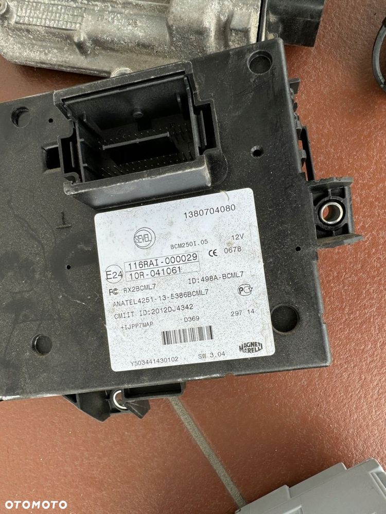 Fiat Ducato 2,0 HDI 14-17r E5 zestaw komputer 55262753 0281031317 - 5