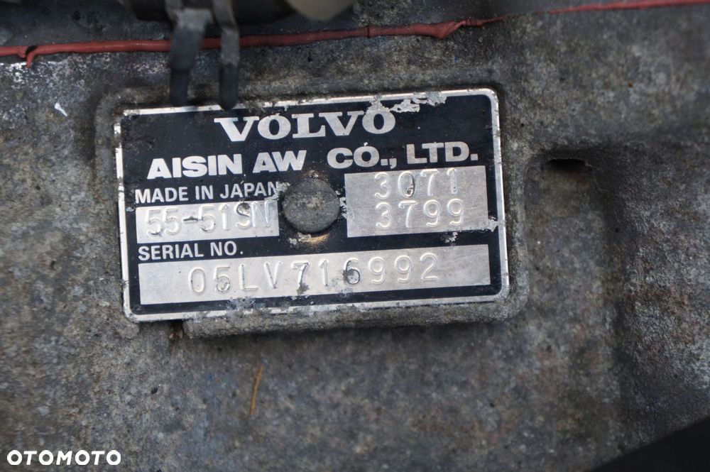 skrzynia biegów volvo automat c70 ii v50 s40 c30 2.4 d5 55-51sn 30713799 - 5