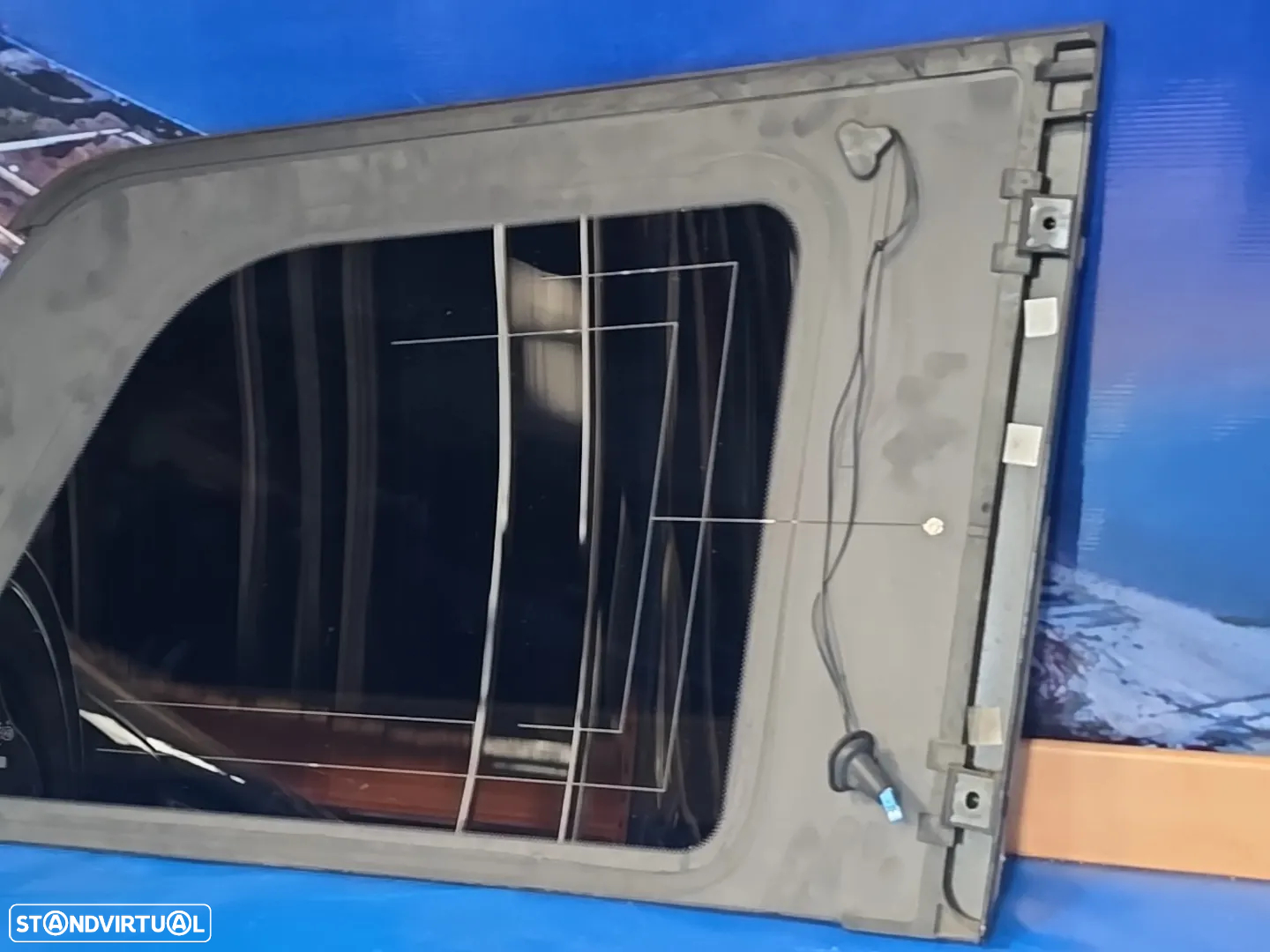 Vidro da painel traseira esquerda vidro laterais para mercedes w164 Gl 2006- Escuro - 5