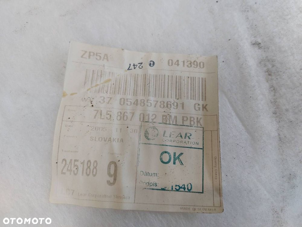 BOCZKI DRZWI KOMPLET PORSCHE CAYENNE I 7L5867012BM 7L5867212BR - 8