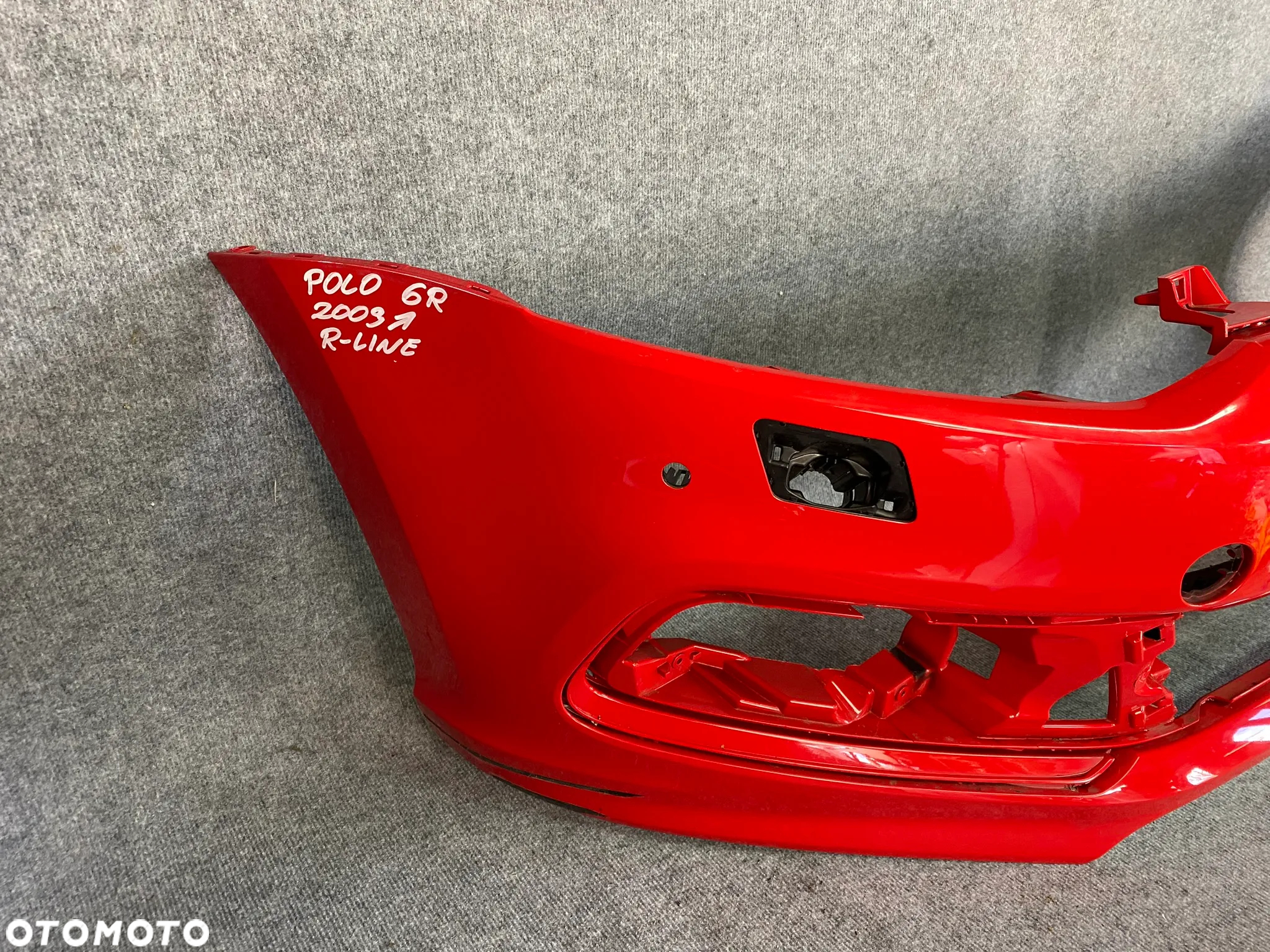 ZDERZAK PRZEDNI PRZÓD - VW POLO V 6R R-LINE 09- - 11