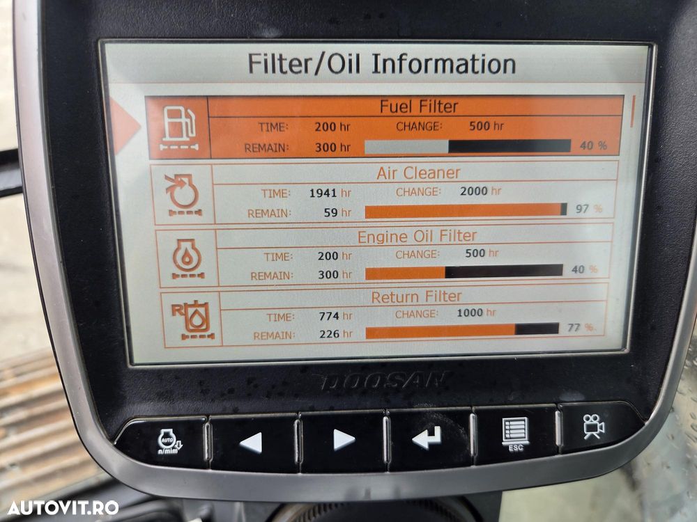 Doosan DX255LC-6, 2020, 10.849h, 25,5 tone, cupa 1,55mc, Stelute NOI, camera spate, camera dreapta, inst picon pe brate, ad sapaare 6m, posibilitate leasing 4 ani-PROMOTIE 50.900 EUR+Tva - 34