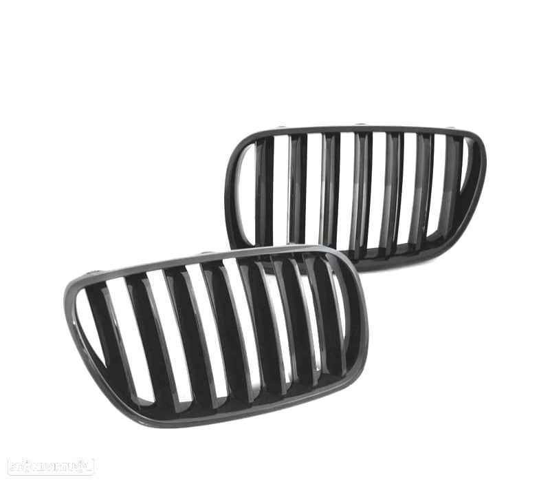 GRELHAS DESPORTIVAS BMW X3 E83 LCI 06-10 PRETO BRILHANTE - 1