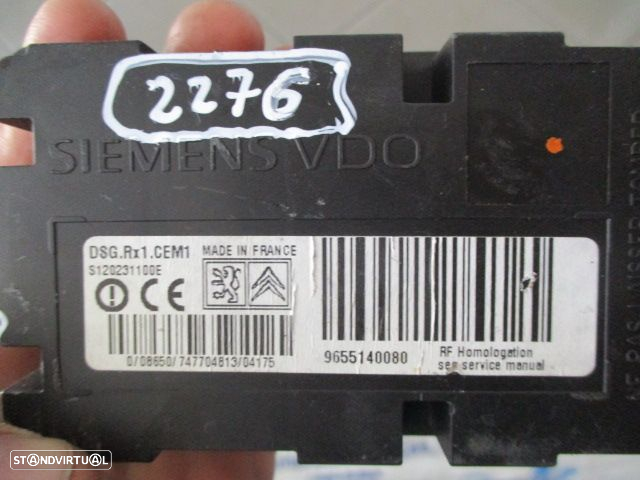 Modulo 9655140080 PEUGEOT 407 2006 PEUGEOT PARTNER 1 BREAK FASE 2 2007 1.6HDI 90CV 4P CINZENTA Módulo Pressão Dos Pneus PEUGEOT 407 FASE 1 2005 1.6HDI 110CV 4P CINZA ACASTANHADO - 3