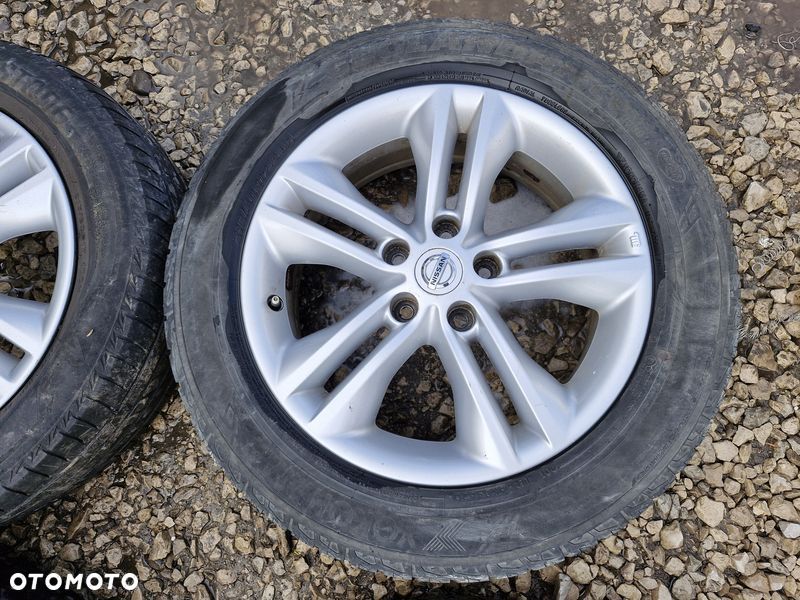 nissan qashqai ii j11 felgi aluminiowe alufelgi 17" cali 5x114.3 6,5j 40300br07a - 3