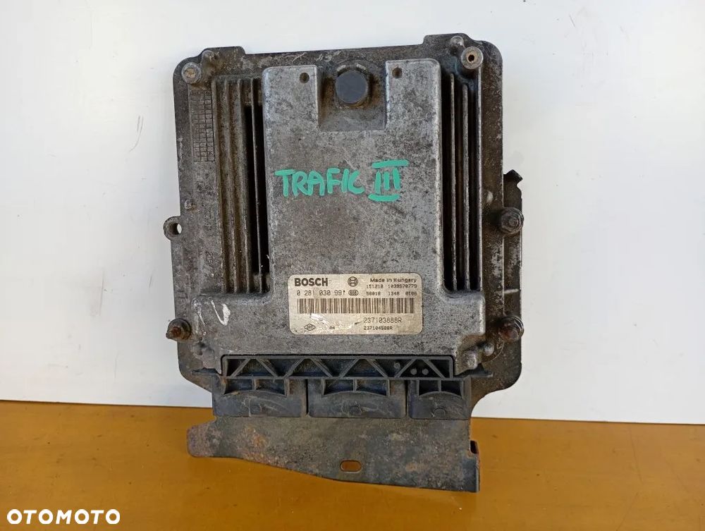 sterownik silnika komputer opel vivaro b trafic iii taleno 1.6 dci 0281030991 237103888r - 1